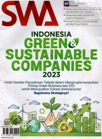Majalah SWA: Indonesia green & sustainable companies 2023