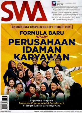 Majalah SWA : Formula baru menjadi perusahaan idaman karyawan, Bagaimana mengelola Employee Engagement & Enablement di tengah aspirasi baru karyawan