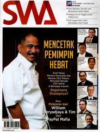 Majalah SWA: Mencetak pemimpin hebat