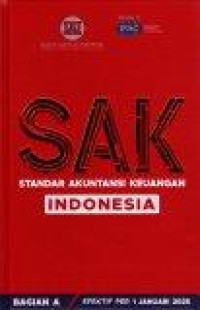 Standar Akuntansi Keuangan Indonesia Bagian A Efektif Per 1 Januari 2025