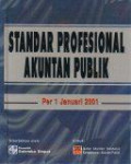 Standar profesional akuntan publik per 1 januari 2001