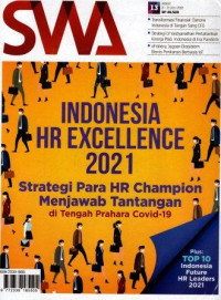 Majalah SWA: Indonesia HR EXCELLENCE 2021, strategi para HR champion menjawab tantangan di tengah prahara covid-19