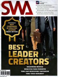 Majalah SWA: Best leader creators