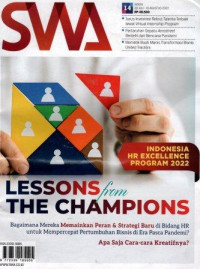 Majalah SWA: Indonesia HR EXCELLENCE orogram 2023