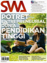 Majalah SWA: Potret entrepreneurial dunia pendidikan tinggi