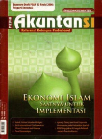 Majalah Akuntan: Ekonomi islam saatnya untuk implementasi
