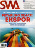 Majalah SWA: Indonesia expor champions 2019 Petarung sejati ekspor