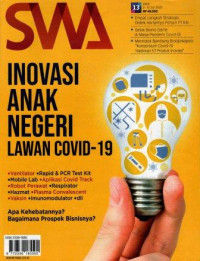 Majalah SWA: Inovasi anak negeri lawan covid-19