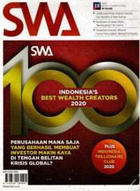 Majalah SWA: Indonesia best wealth creators 2020