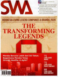 Majalah SWA: The transforming legends, Mereka yang berusia lebih dari 50 tahun bagaimana mereka tetap strong, healthy, & agile ?